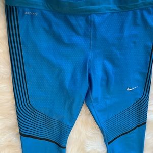 Nike Women's Power Speed Running Tights Capris Size XL